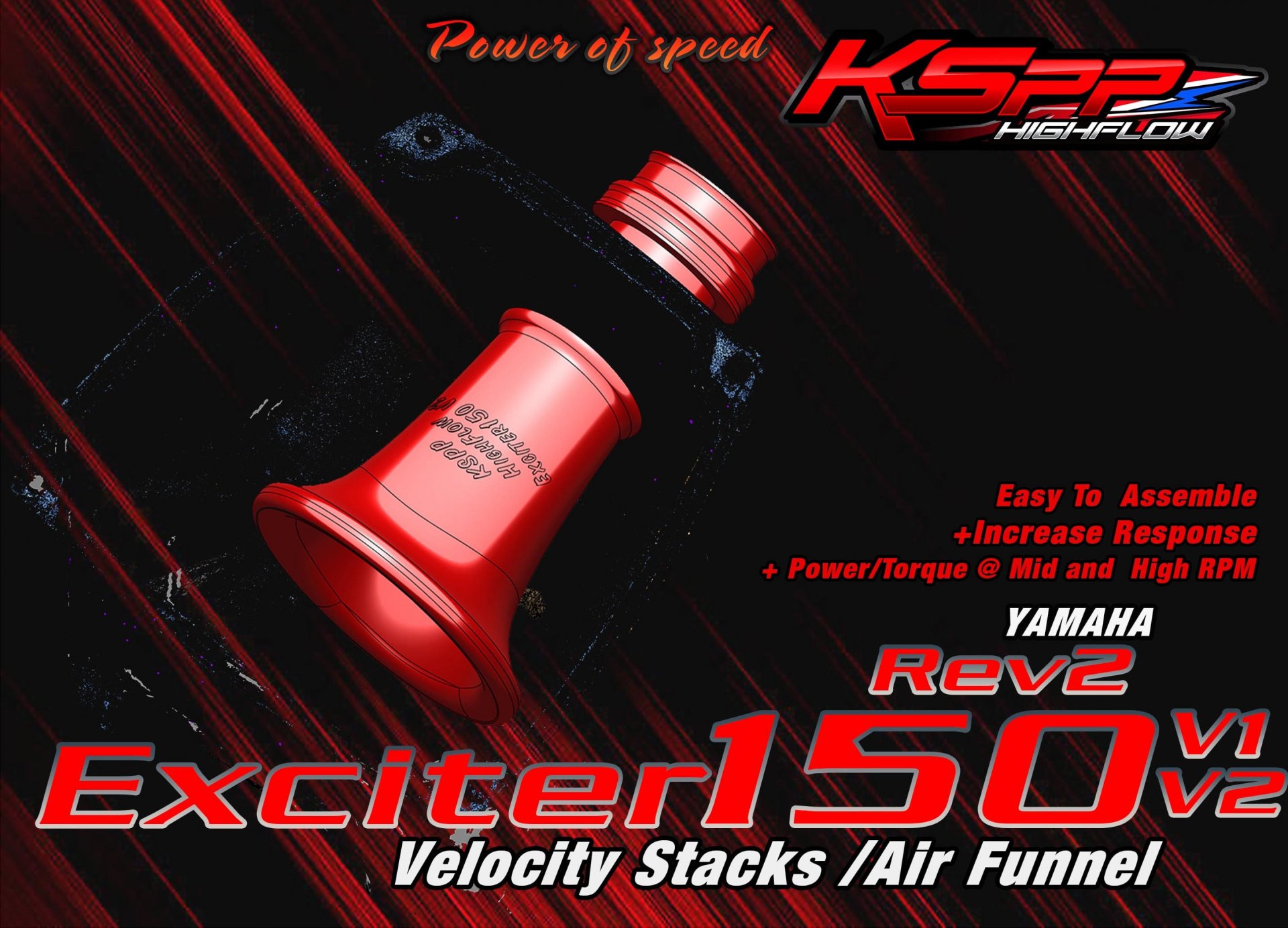 Exciter150 Yamaha / Velocity stackExciter150 [KSPP]