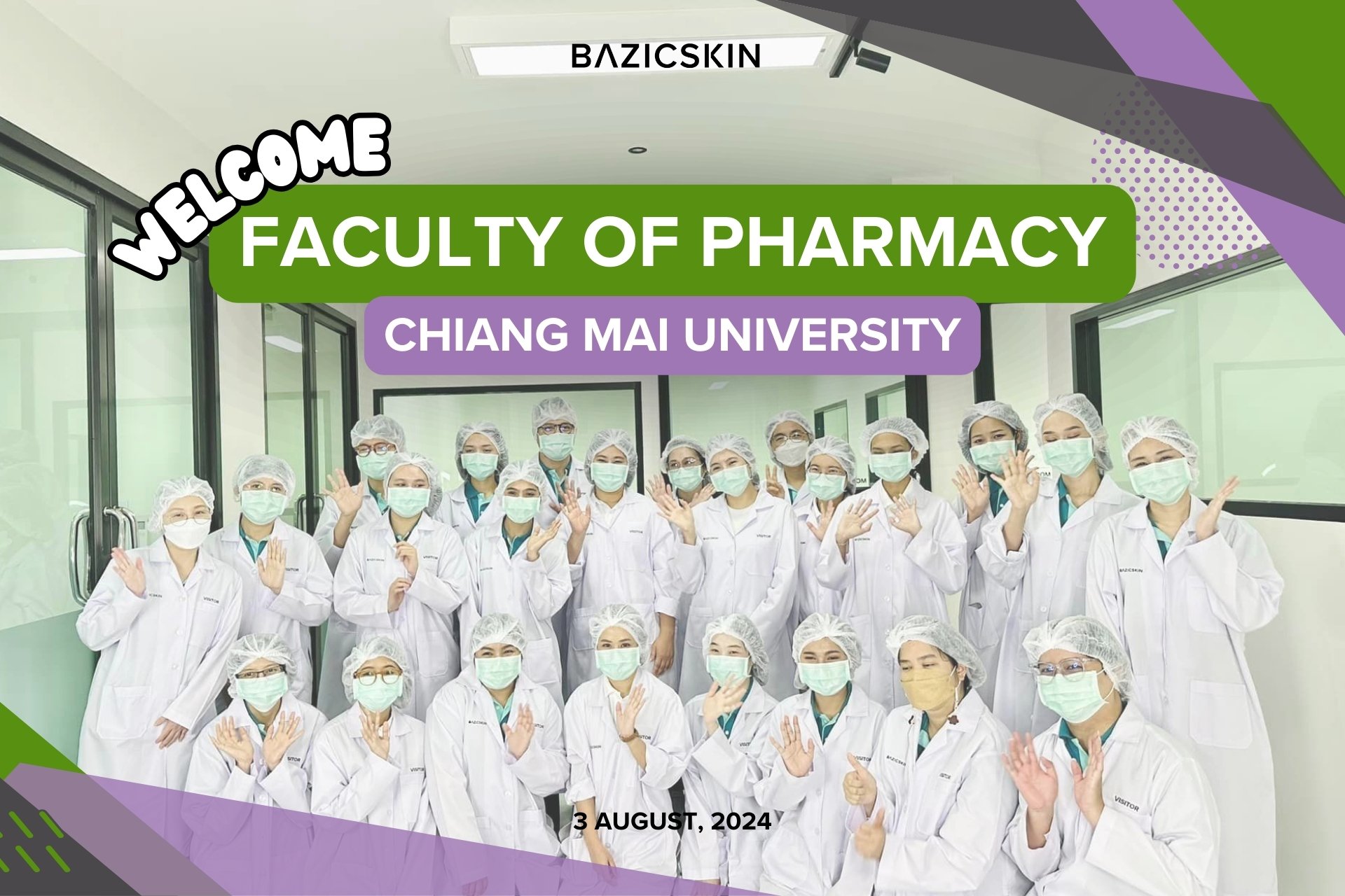 Study visit group from the Faculty of Pharmacy Chiang Mai university Study visit group from the Faculty of Pharmacy Chiang Mai university