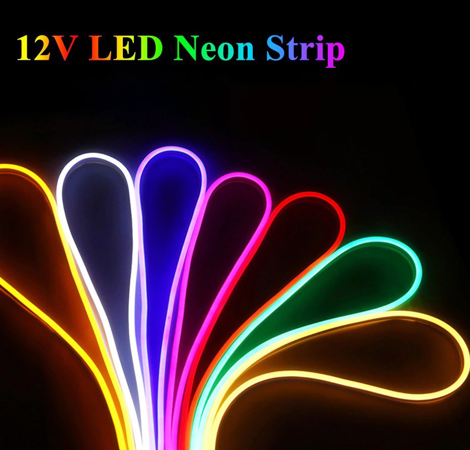 NEON LED STRIP 7 COLOR 12 V
