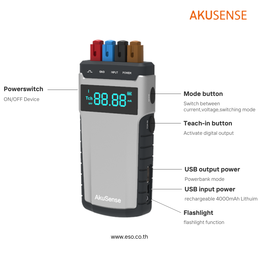 WD-1 Sensor test box (Switching/Analog) Brand Akusense