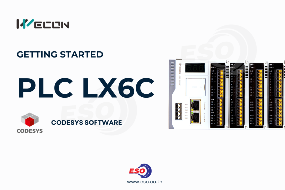 GETTING STARTED LX6C PLC WECON Cover