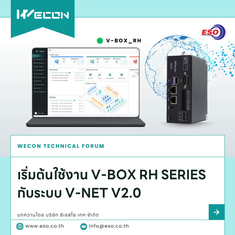 Getting Started with V-BOX RH SERIES