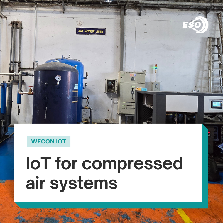 IoT for Air compressor system by wecon