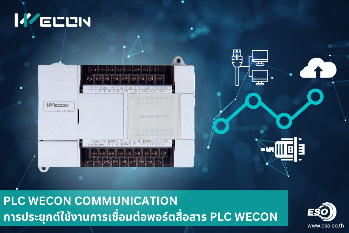 WECON PLC COMMUNICATION ARTICLE COVER