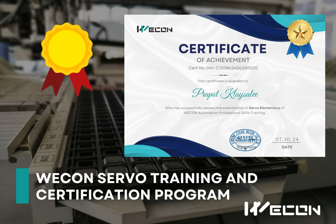 WECON Servo Training Cover