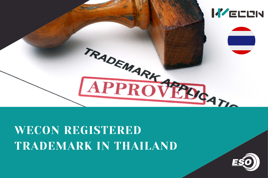 WECON Trademark in thailand