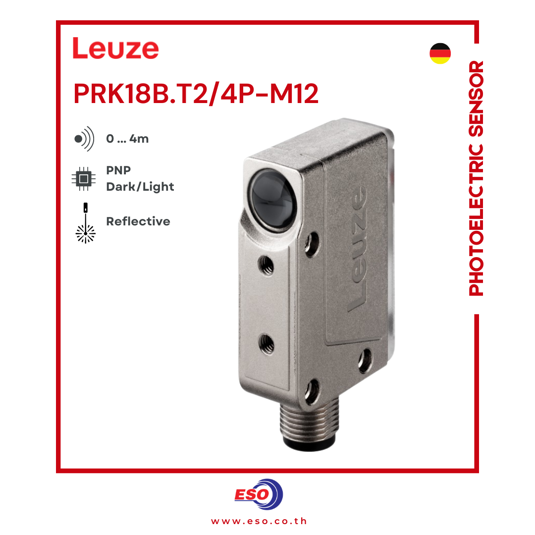 PRK18B.T2/4P-M12 - Photoelectric sensor (PNP Dark/Light)