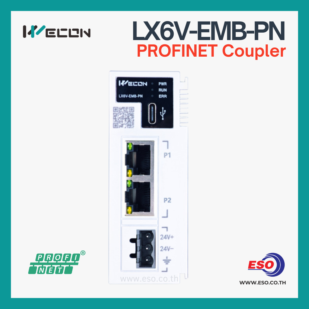 LX6V-EMB-PN PROFINET Coupler Module / Max 16/32 Modules