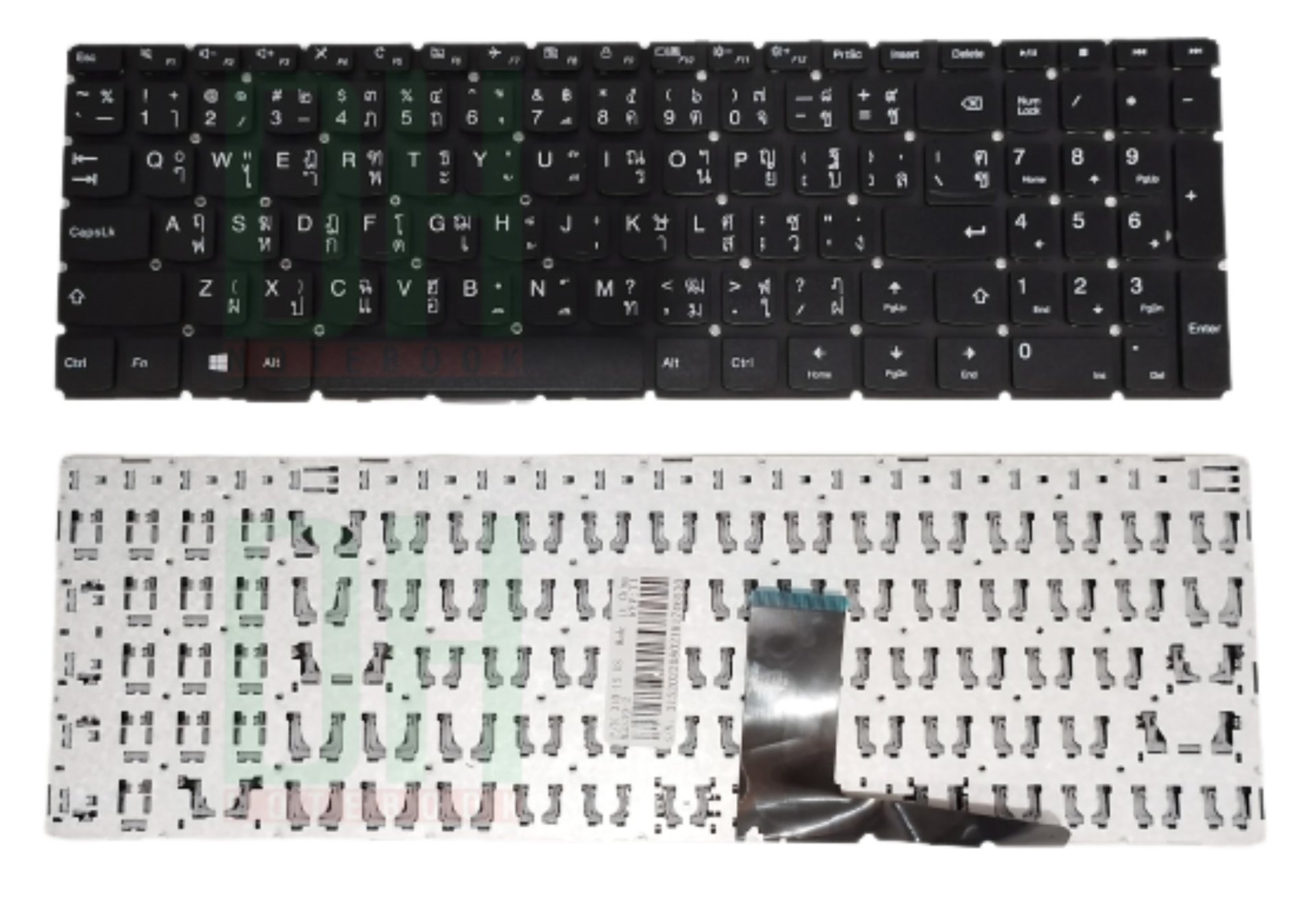 แป้นพิมพ์ คีย์บอร์ดโน๊ตบุ๊ค LENOVO 310-15ABR Laptop Keyboard