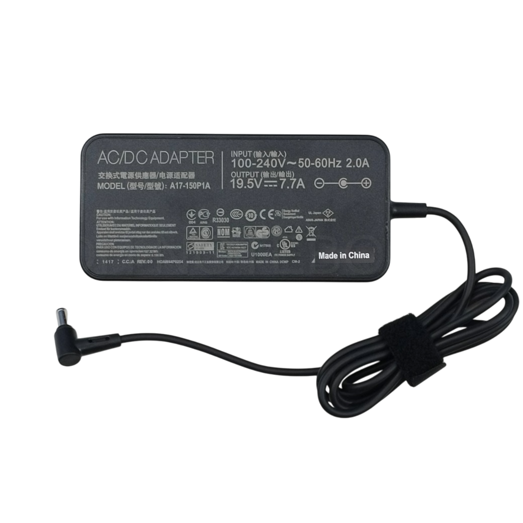 Adapter 19V 7.7A 150W หัว 6.0×3.7 มม. สำหรับ ASUS ROG G531 / G731 / FX505 / A15 อะไหล่ OEM คุณภาพสูง
