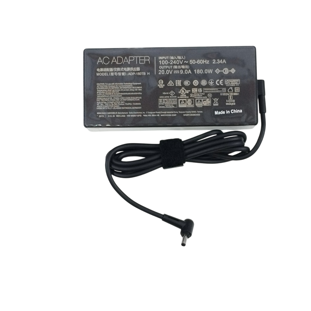 สายชาร์จ Adapter ASUS 20V 9A 180W สำหรับโน๊ตบุ๊ค ASUS ROG Zephyrus G14, GX531, GA502 และรุ่นอื่นๆ