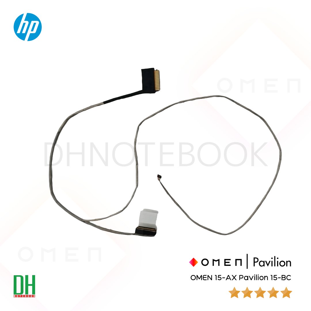 สายแพรจอ LVDS FLEX VIDEO CABLE สำหรับ OMEN 15-AX, Pavilion 15-BC, 15-AX032TX, 15-AX016TX, P/N DD0G35LC021, DD0G35LC011