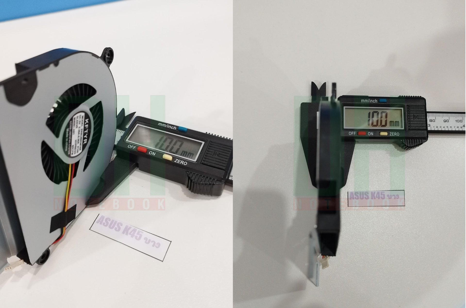 พัดลมโน๊ตบุ๊ค Asus A45, K45, A45vd, A85C, A85, A85V และอื่นๆ มีทุกรุ่น ...