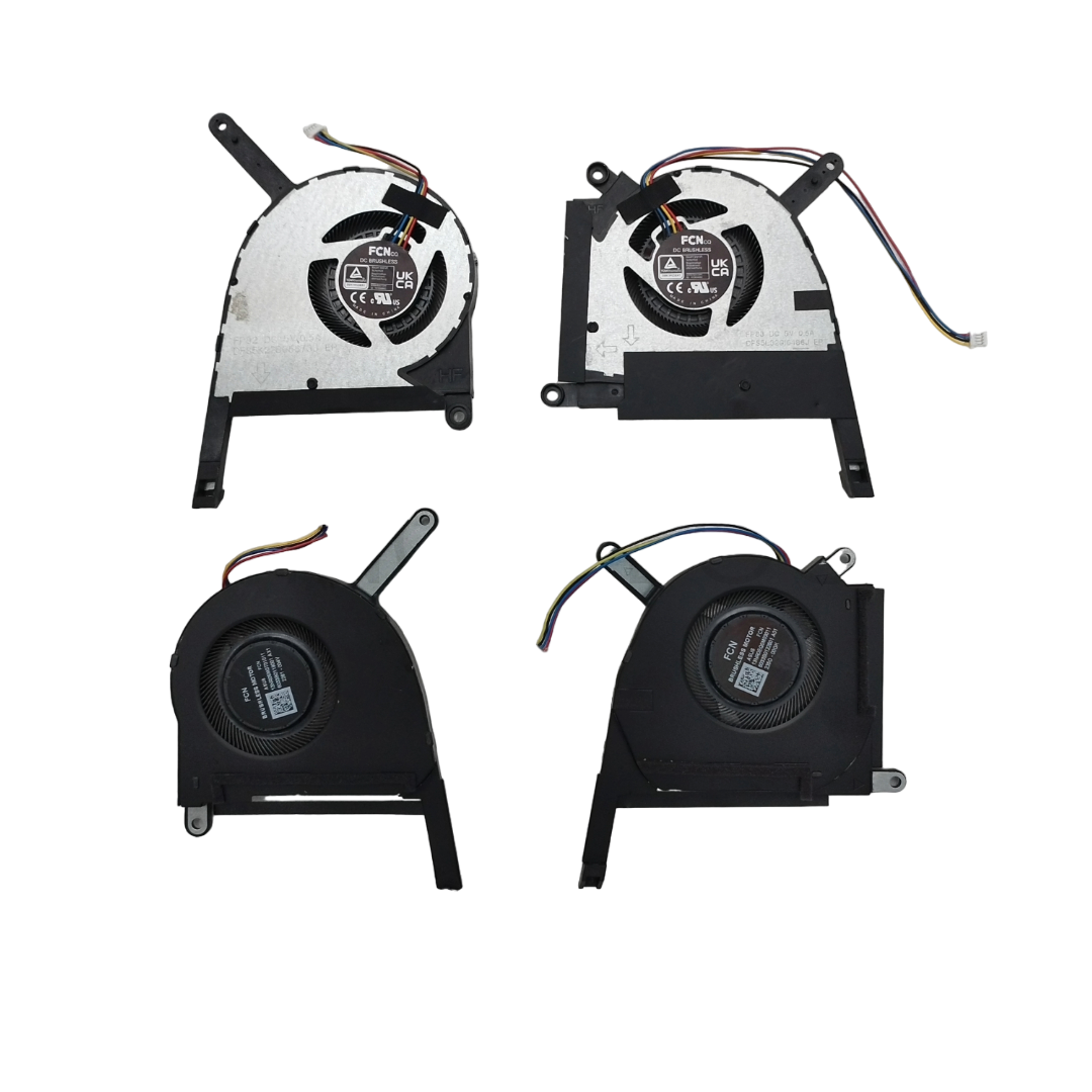 พัดลมระบายความร้อนโน๊ตบุ๊ค Asus TUF Gaming FX507, FA507, FX707, FA707 ทดแทนคุณภาพสูง รองรับ FA507RC, FA507RE, FA507RF, FA707RC, FA707RE, FX507ZC, FX507ZE, FX707ZC