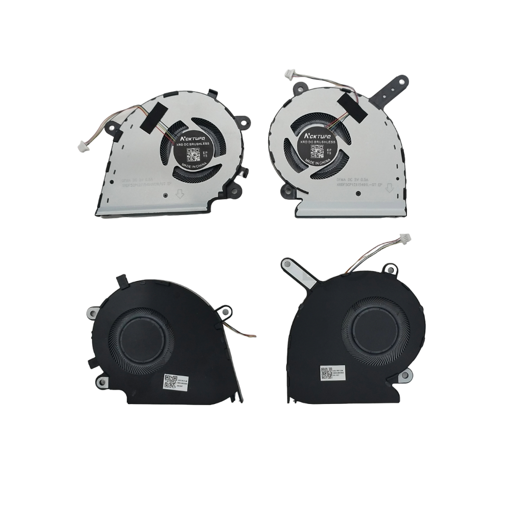 พัดลมระบายความร้อนโน๊ตบุ๊ค ASUS ROG Strix G512LI, G531GT, G531GU, G731GT, G712LU, G532L อะไหล่ทดแทน FAAS080, FAAS081 สำหรับรุ่น ASUS ROG Strix G15, G17