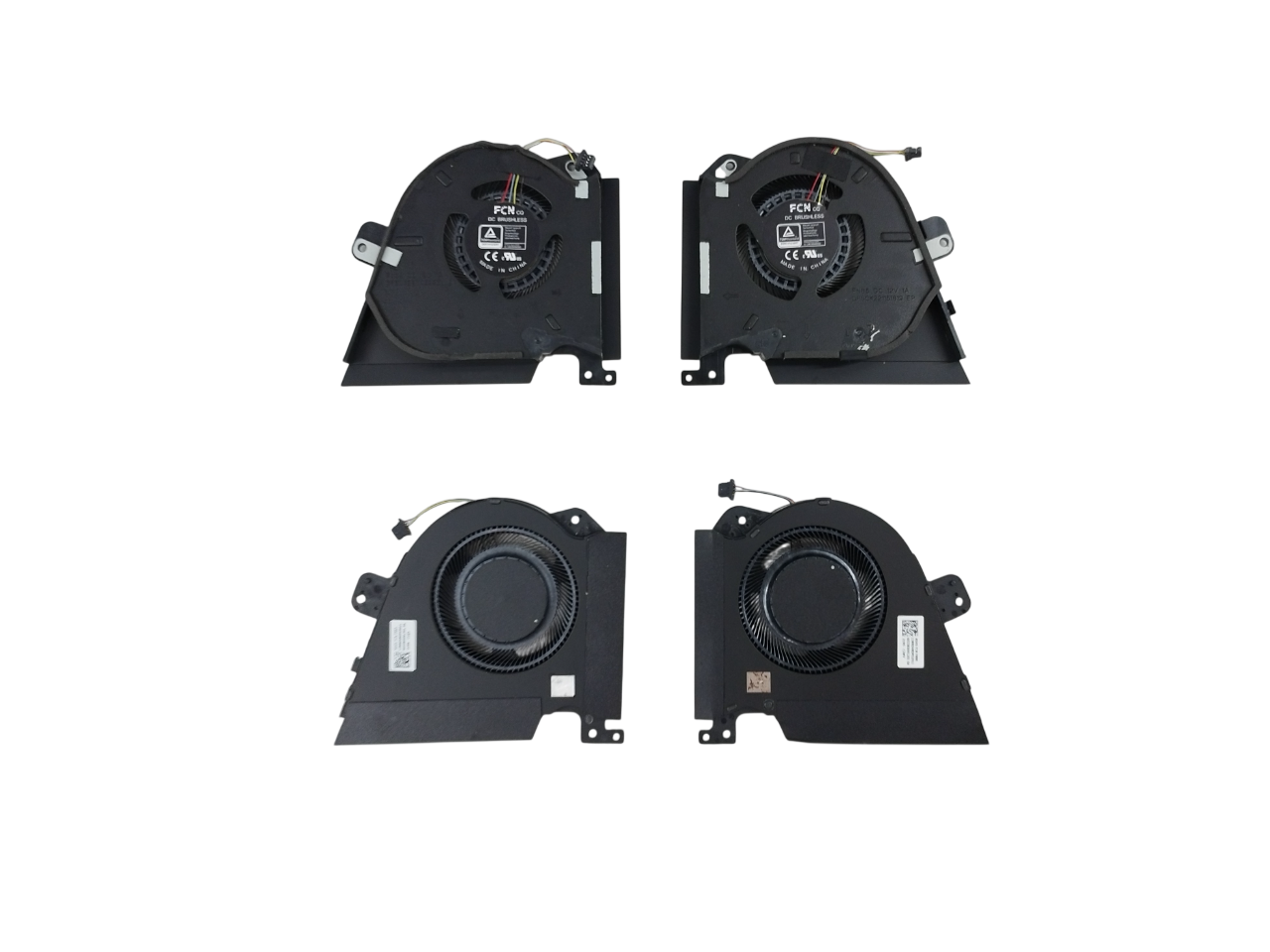 พัดลม สำหรับ Zephyrus Duo 15 SE GX551 GX551QM GX551QS GX551QR CPU GPU Fan 12V 1.0A แพ็คคู่