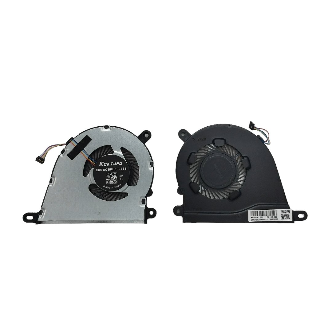 พัดลมระบายความร้อน โน๊ตบุ๊ค HP 15S-FQ 15-DY, 14-DQ, 14S-DQ, 14S-FQ, 15-EF, 15S-EQ, 340S G7 Laptop Cooling Fan