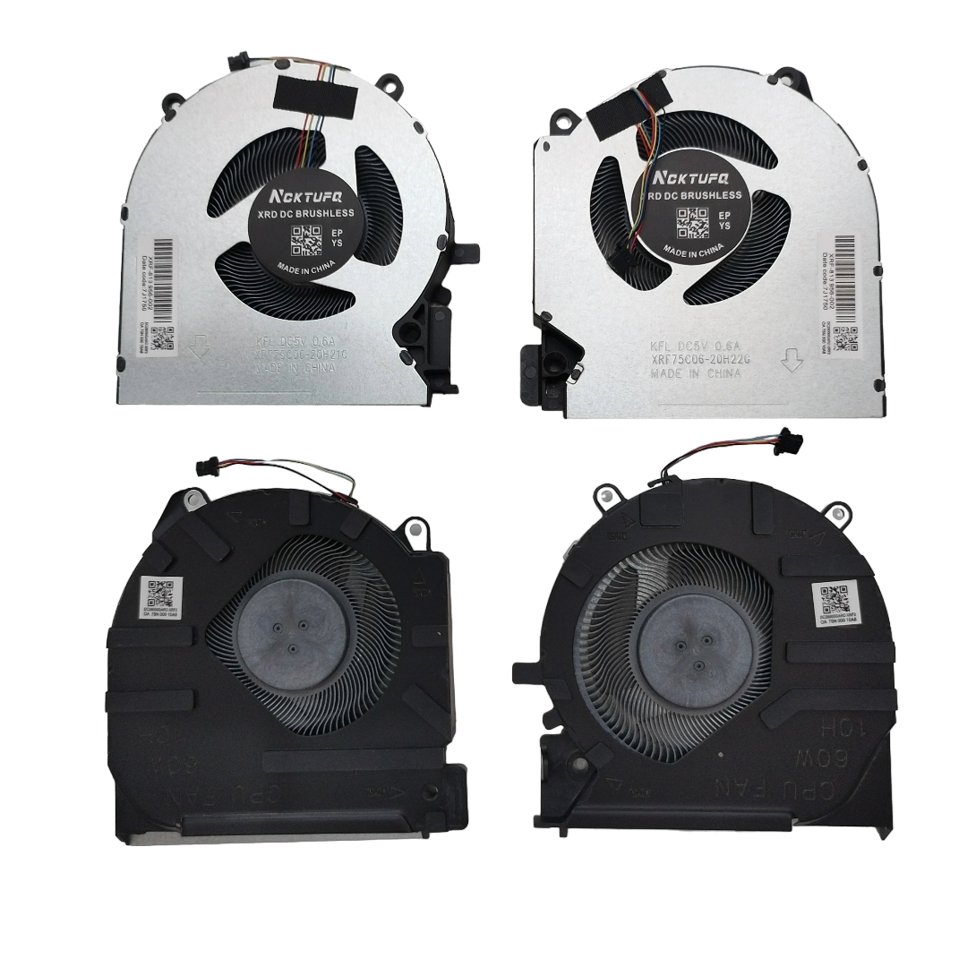 พัดลมระบายความร้อนแล็ปท็อป โน๊ตบุ๊ค HP VICTUS 16-E, 16-D Laptop Cooling Fan