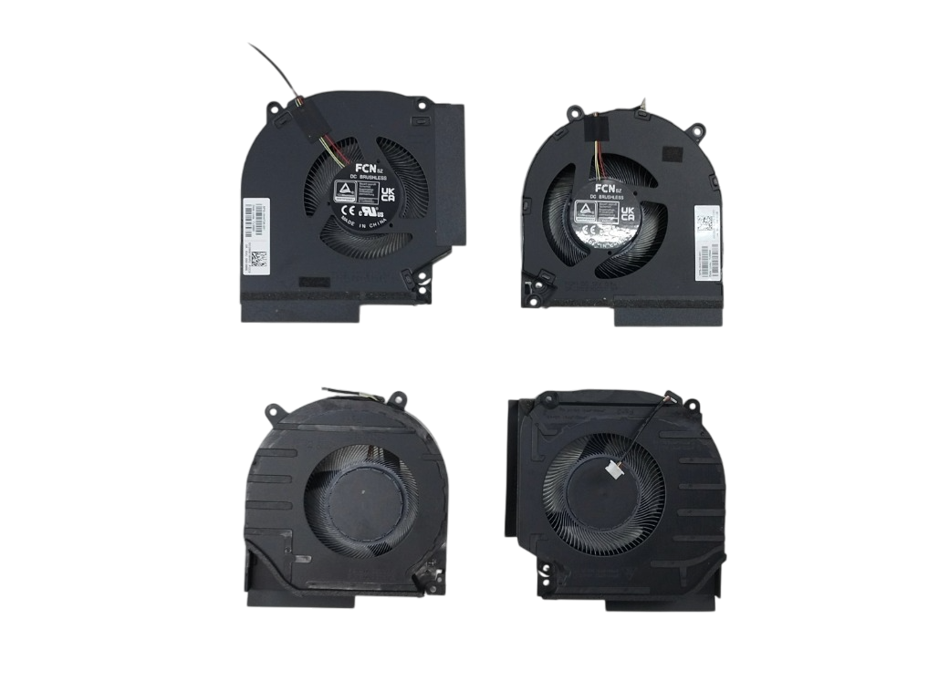พัดลมโน๊ตบุ๊ค HP Victus 16-R อะไหล่ OEM คุณภาพสูง รุ่น FCN P/N DC280016HF0 หัวต่อ 5-พิน 4-สาย 12V สำหรับทดแทน/ซ่อม ใช้ร่วมกับ Victus 16-S และ Omen 16 บางรุ่น