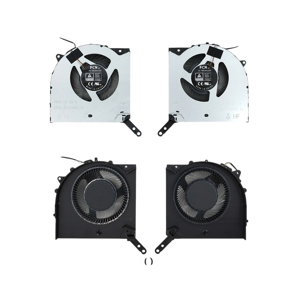 พัดลมระบายความร้อน LENOVO Legion 5 15ARH7 อะไหล่ OEM คุณภาพสูง รองรับ Legion 5 15ARH7H 15IAH7 15IAH7H สำหรับซ่อมและเปลี่ยนพัดลมโน๊ตบุ๊ค CPU GPU