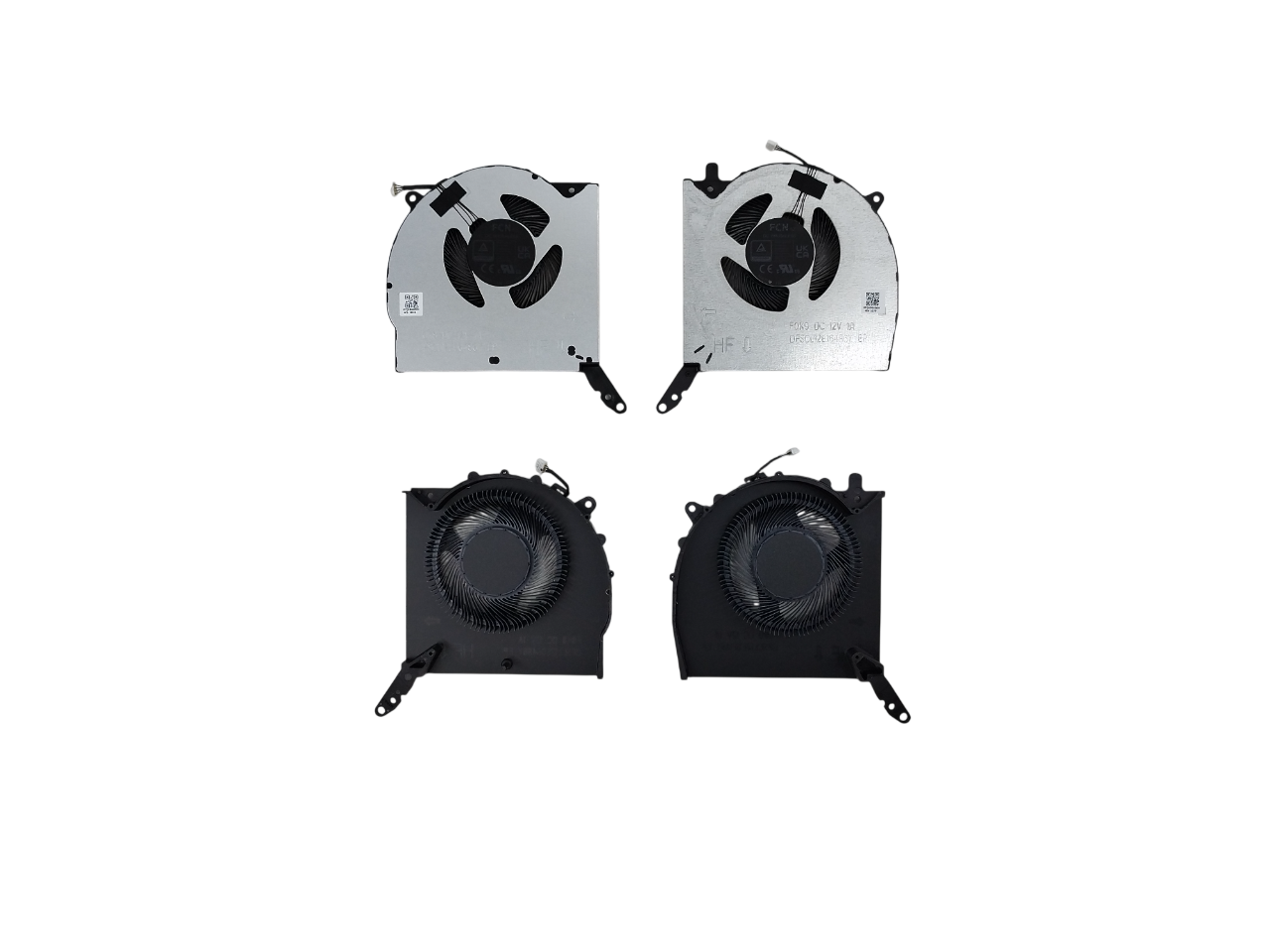 อะไหล่พัดลม OEM สำหรับ Legion Pro 5 16IRX9 16IRX8 16ARX8 R9000P Y9000P 12V 1A 4 Pin DFSCL12E06486Y DFSCL12E16486Y