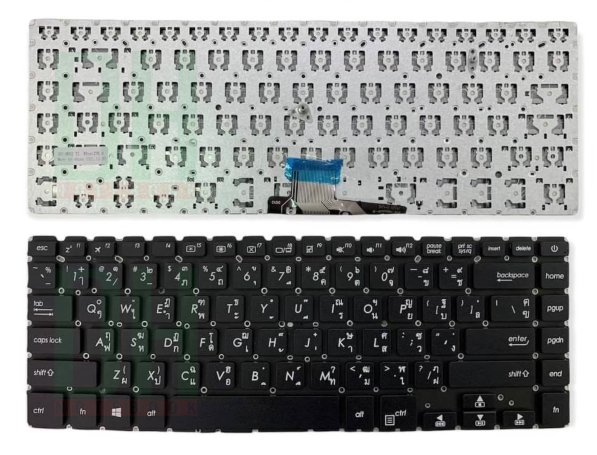 แป้นพิมพ์ คีย์บอร์ดโน๊ตบุ๊ค ASUS vivobook 15 S510U Laptop Keyboard