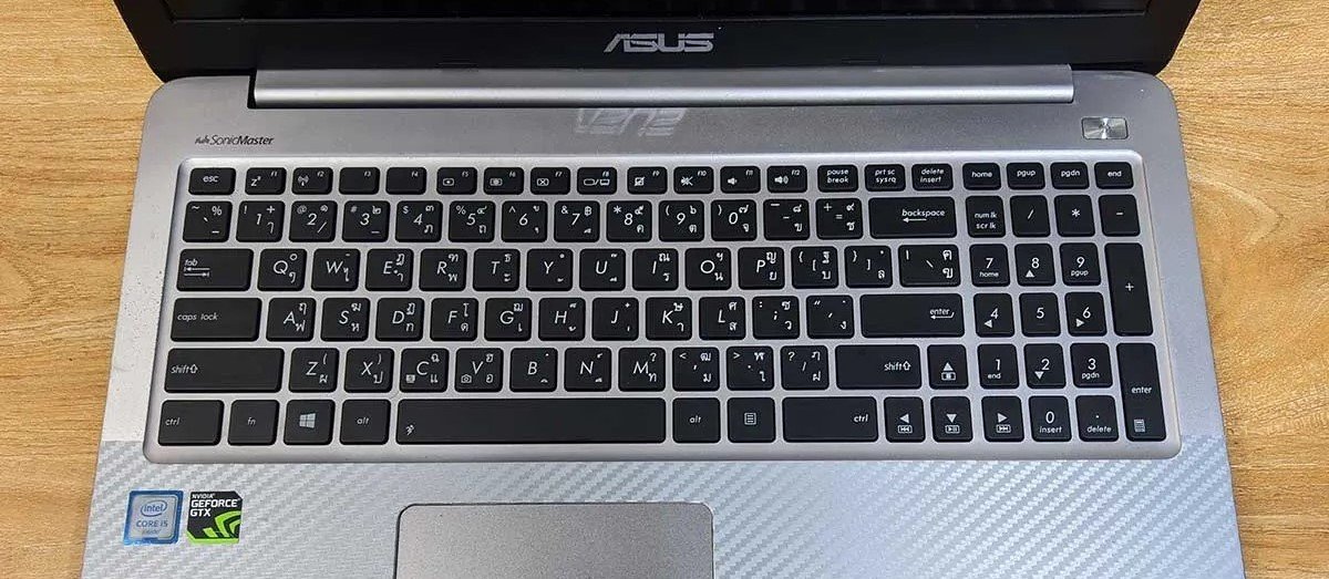 แป้นพิมพ์ คีย์บอร์ดโน๊ตบุ๊ค Asus K501U, K501UX, K501UW, K501UQ, K501UB ...