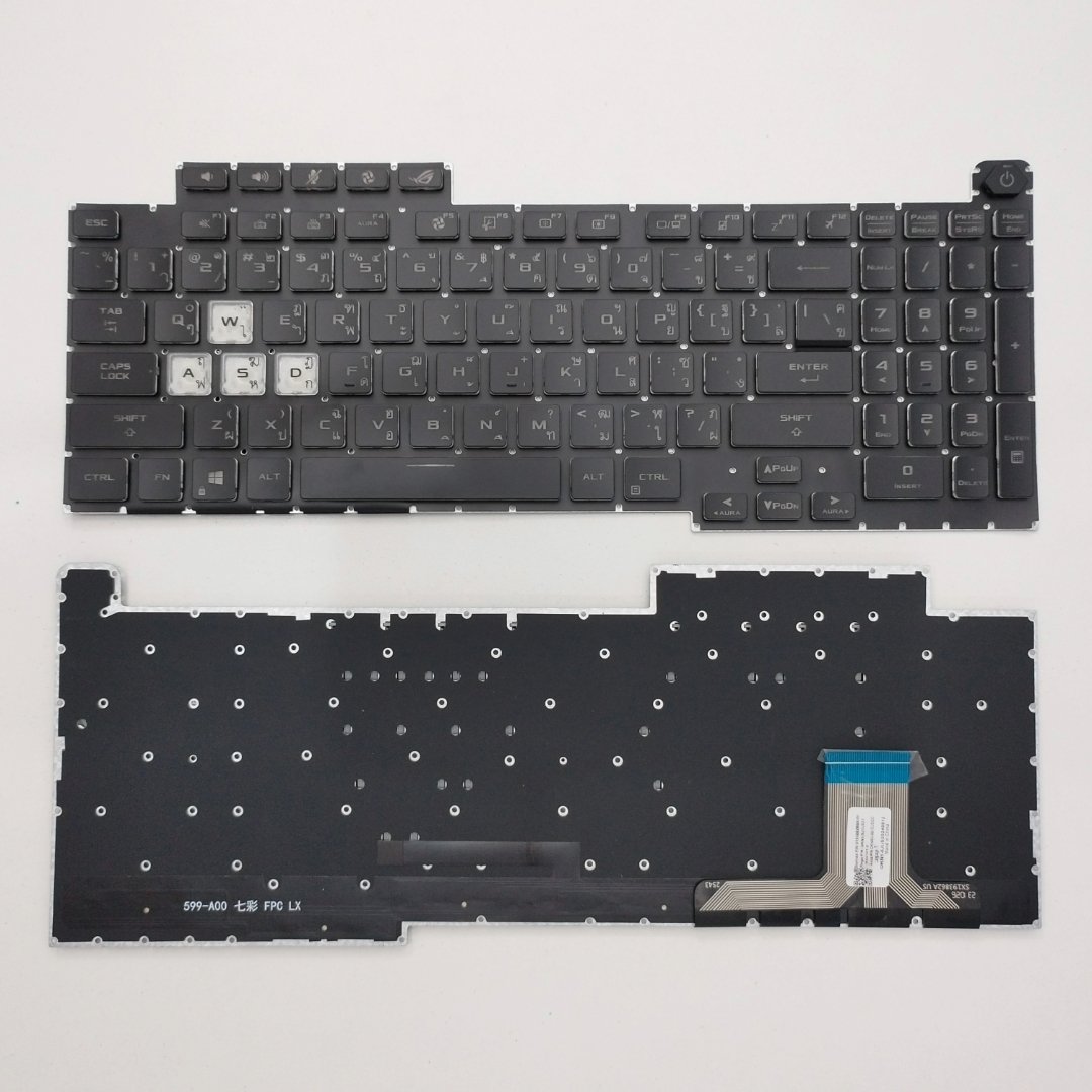 Asus ROG Strix G17 G713QR Original Tastatur DE (deutsch