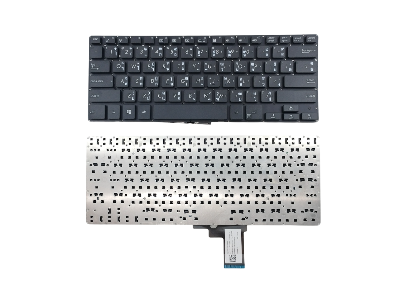 คีย์บอร์ดอะไหล่ OEM คุณภาพสูงสำหรับโน๊ตบุ๊ค Asus รุ่น PU401, PU301, B400A, BU400A US/TH งานซ่อมสะดวก รับประกัน 6 เดือน ส่งเร็ว สต็อกพร้อม