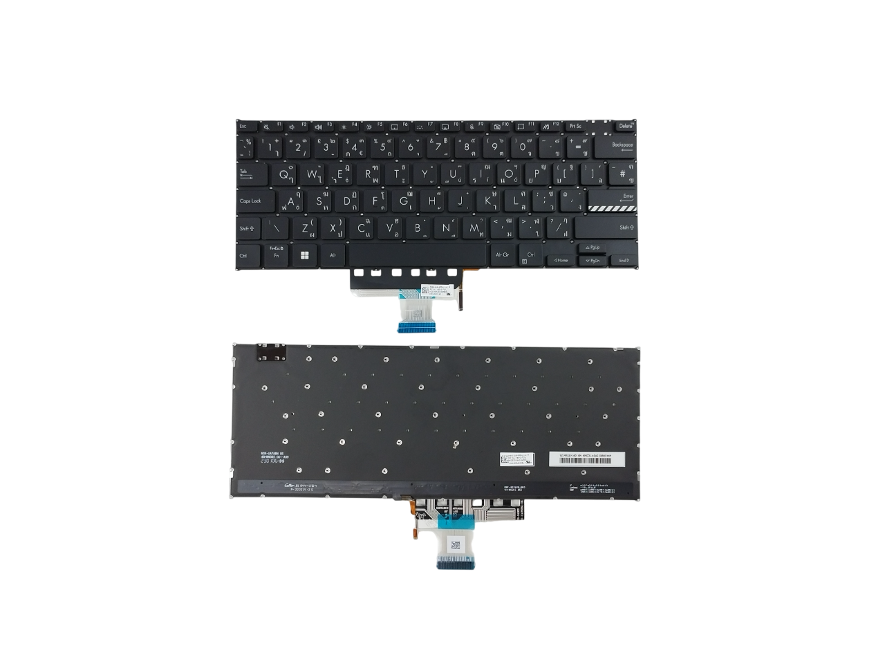 คีย์บอร์ด สำหรับ Vivobook S 14 Flip TP3402Z TP3402ZA TP3402V TN3402Q TN3402QA มีไฟ Keyboard TP3402 TN3402 Series Backlit