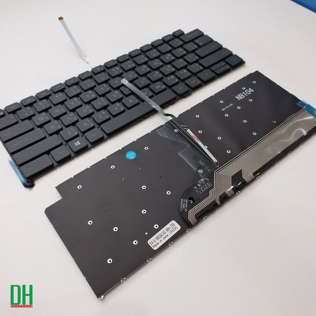 แป้นพิมพ์ คีย์บอร์ดโน๊ตบุ๊ค Dell Latitude 3420, 3320, 3330, 3430 2-in-1 ...