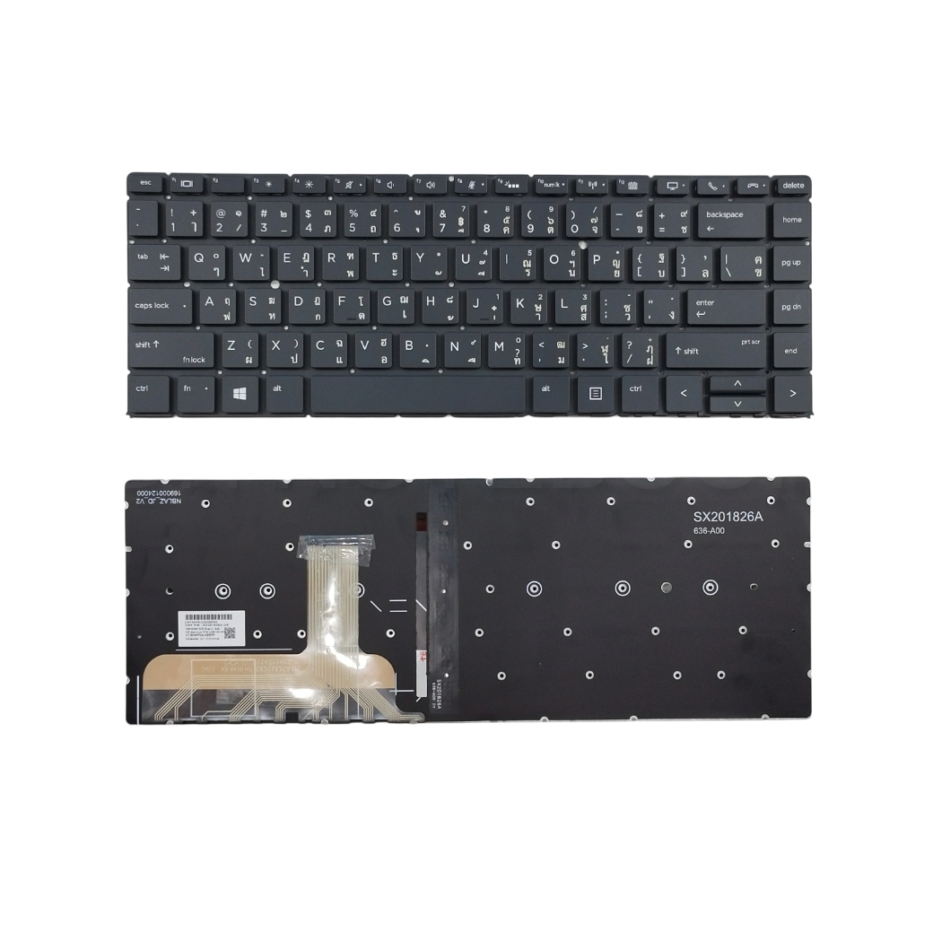 อะไหล่คีย์บอร์ดโน๊ตบุ๊ค HP EliteBook x360 1040 G4, 1040 G5, 1040 G6 และ HP Elitebook 1050 G1 | คีย์บอร์ดทดแทน อะไหล่ OEM คุณภาพสูง สำหรับช่างและร้านค้า พร้อมจัดส่งทั่วประเทศ