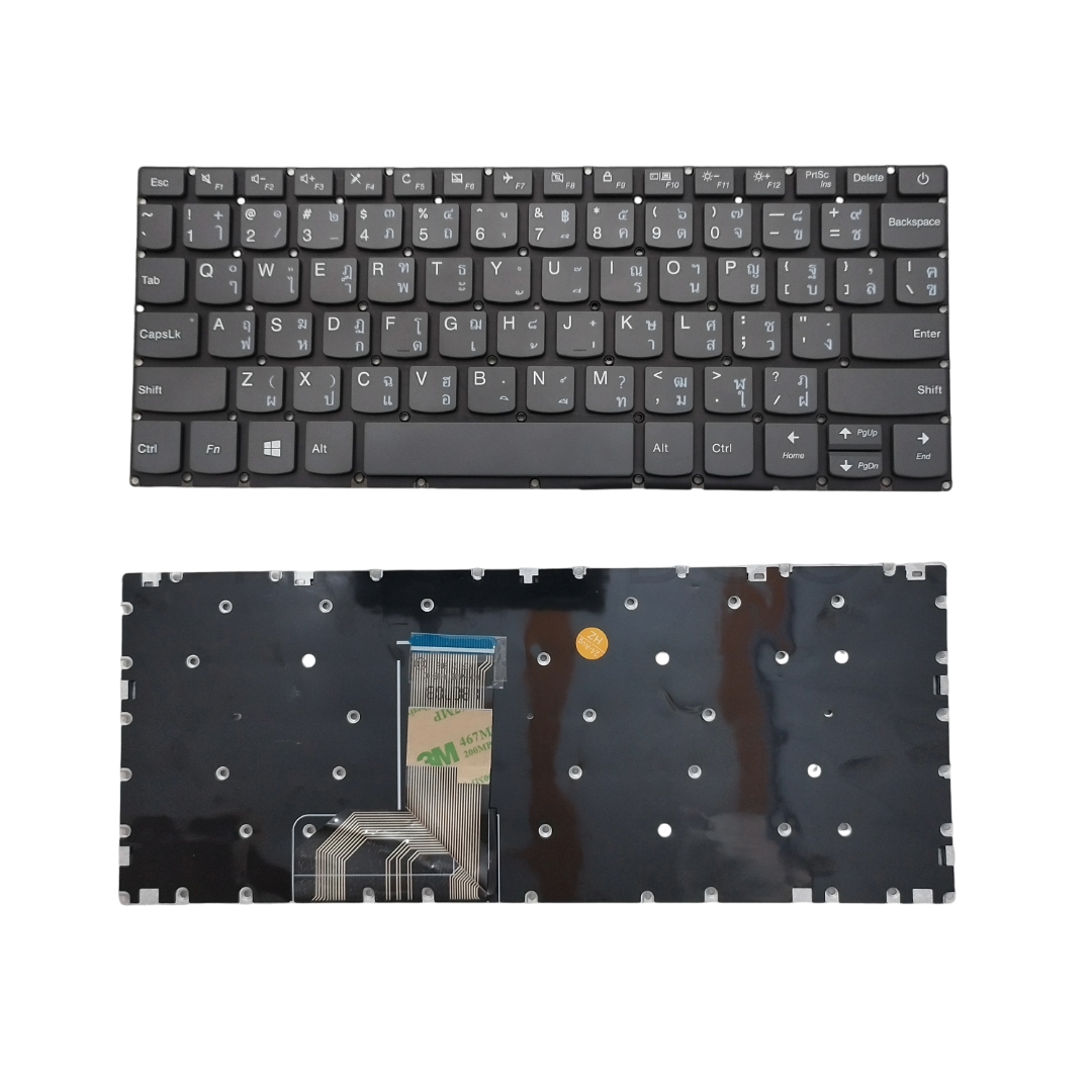 คีย์บอร์ดสำรองสำหรับแล็ปท็อป Lenovo Ideapad Slim รุ่น 1-11IGL05, 1-11ADA05, 11-IIL05, 11-IGM05 | keyboard ใหม่ 100%