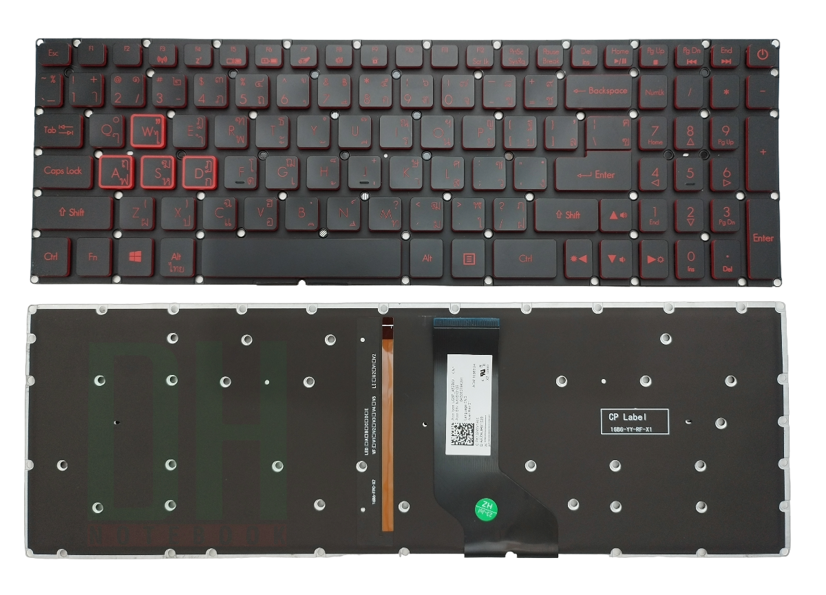 แป้นพิมพ์ ACER NITRO 5 มีไฟ
