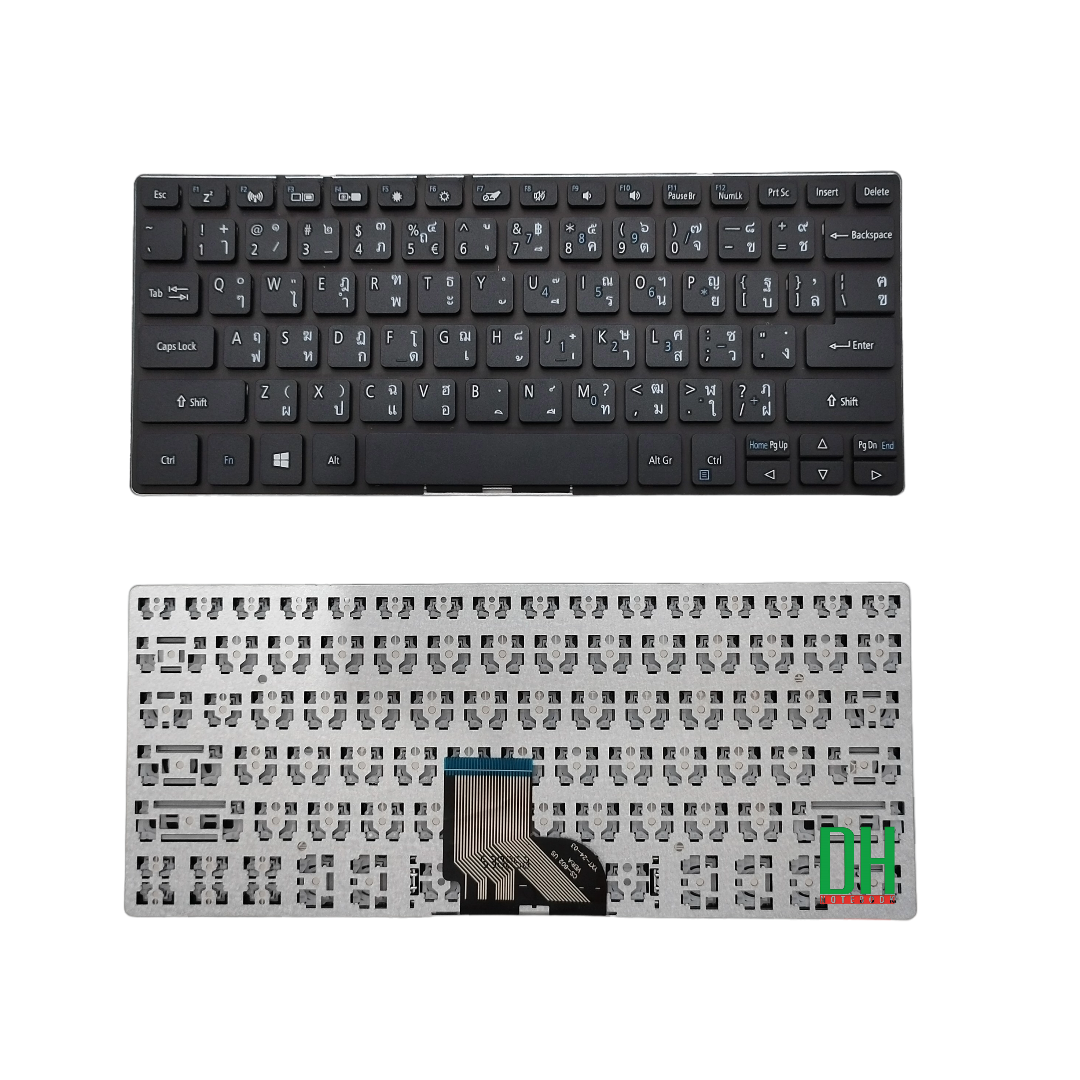 แป้นพิมพ์ คีย์บอร์ดโน๊ตบุ๊ค Acer Spin1 SP111-32N, SP111-34N, N17H2, SP111-33 Laptop Keyboard
