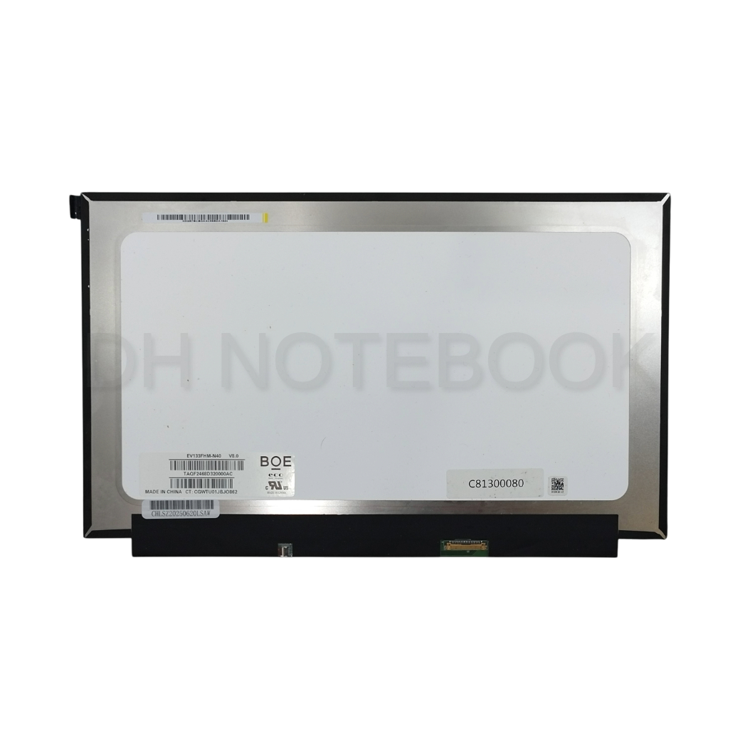 จอ BOE EV133FHM-N40 13.3" Full HD สำหรับ Dell Latitude 3301 5300 7300 / HP EliteBook x360 / Lenovo Flex 5 / BMAX S13A จอ IPS eDP 30pin รองรับหลายรุ่น