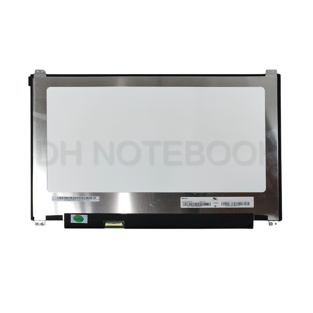 จอโน๊ตบุ๊ค 13.3 FHD IPS 30 Pin N133HCE-EN1 สำหรับ ASUS UX331 UX331UA Dell 3390 HP 13-AN NV133FHM-N61 72% NTSC มีหูยึด