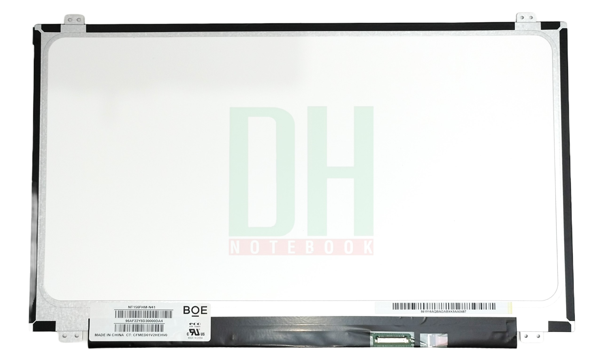 Écran LCD LED 15.6" NT156FHM-N41 V8.0 Full HD 1920x1080 - Dalle Neuve Avec Fixations