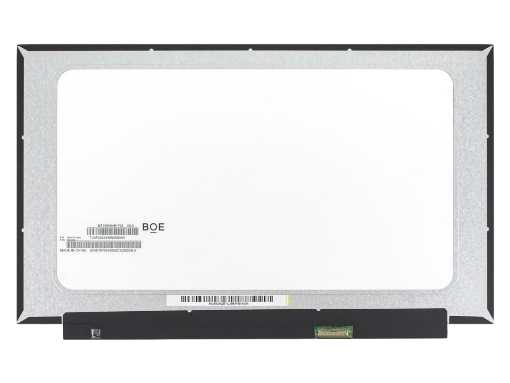 หน้าจอโน๊ตบุ๊ค BOE NT156WHM-T02 V8.0 ขนาด 15.6 นิ้ว HD 1366x768 eDP 40Pin สำหรับ Lenovo IdeaPad L340 S340 3-15 Series