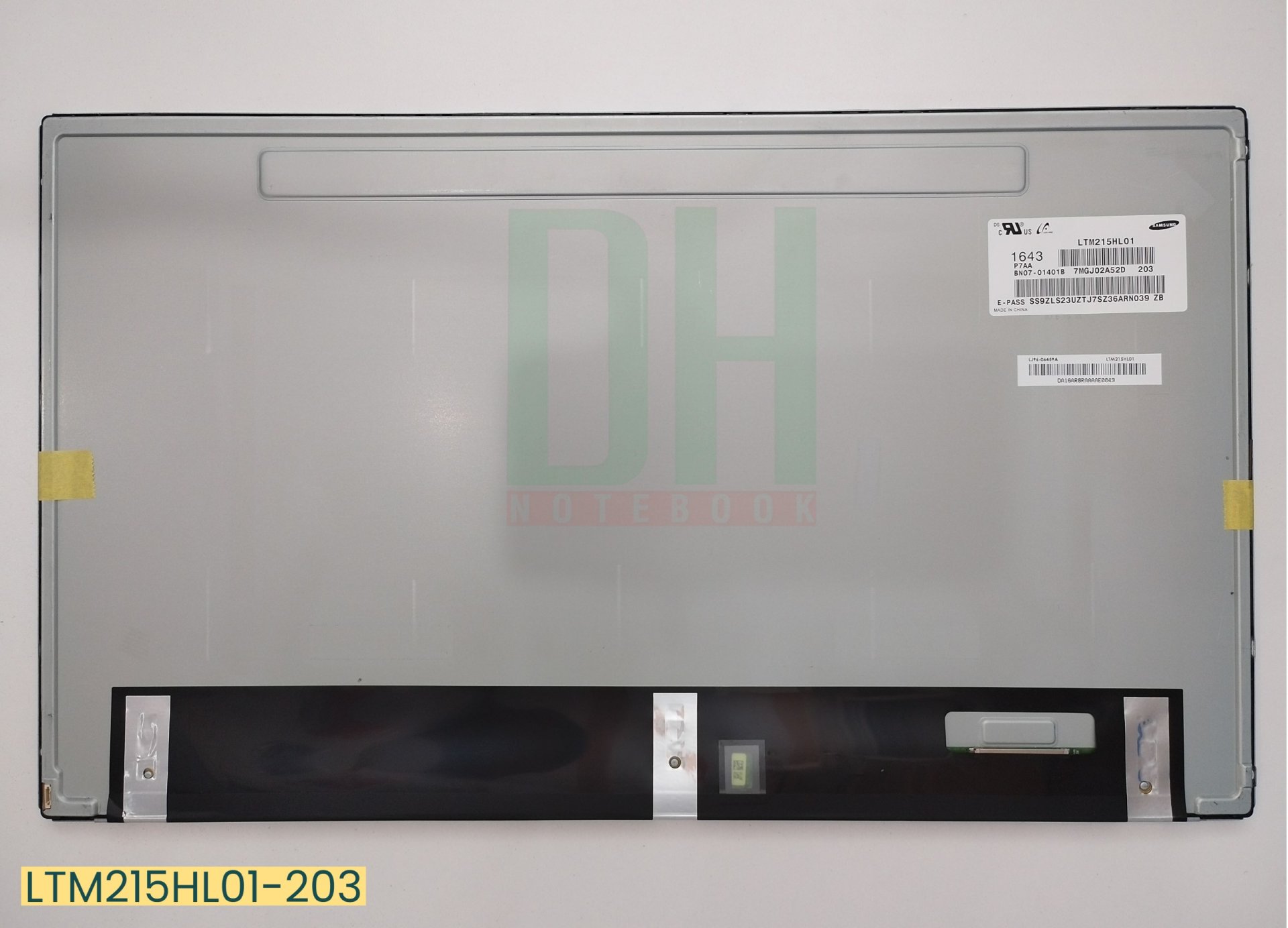 LTM215HL01-203 ฐานข้อมูล DH Notebook