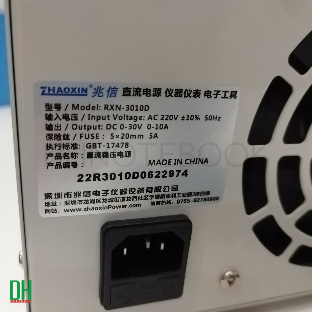 ZHIAOXIN dcpowersupplyパワーサプライ RXN-3010D Switching DC Power Supply KXN-3010D (0-30V 0-10A) | 100529 | Other
