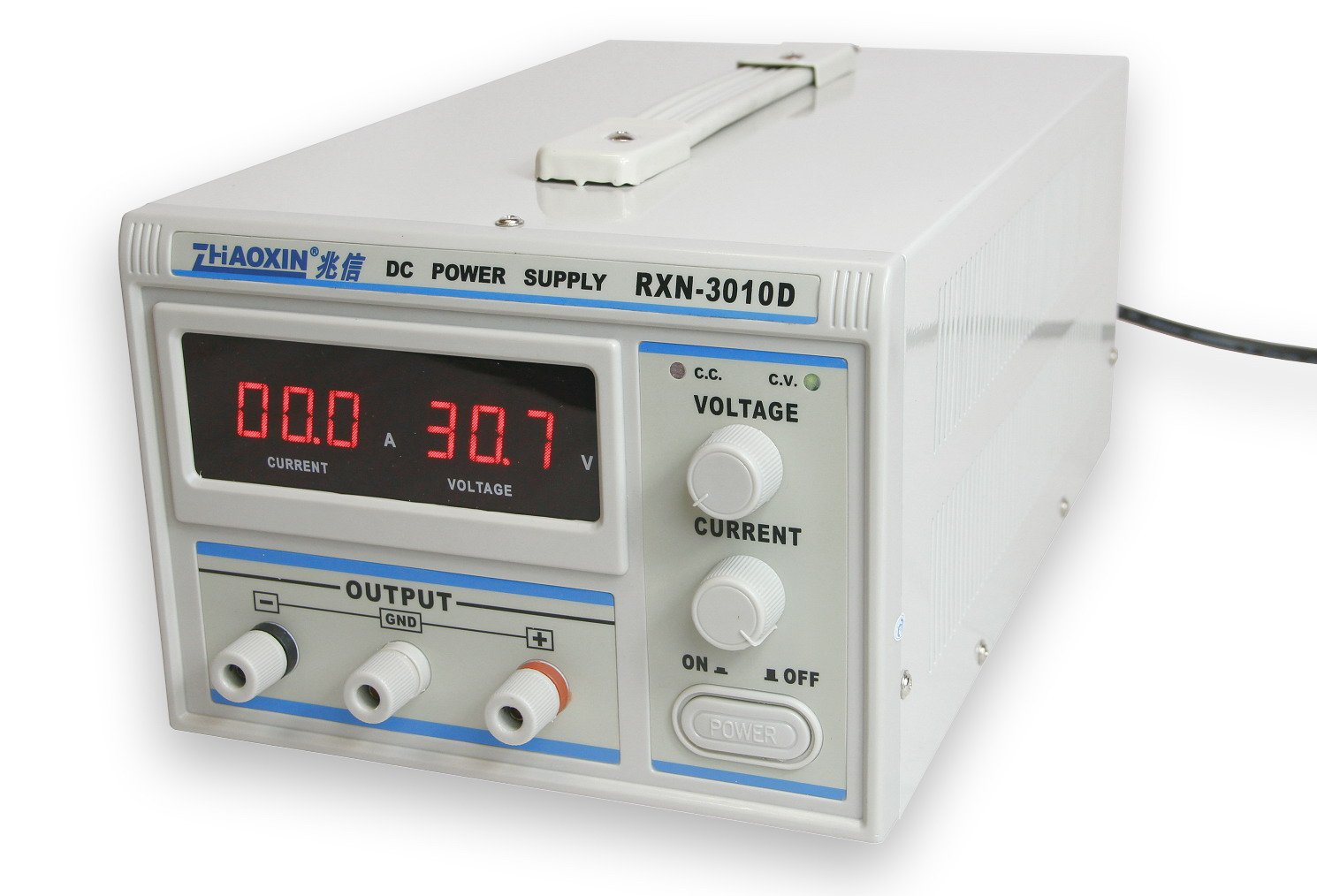 แหล่งจ่ายไฟตรง/สำรอง ทดสอบวงจร DC Power Supply ZHAOXIN RXN-3010D 30V 10A