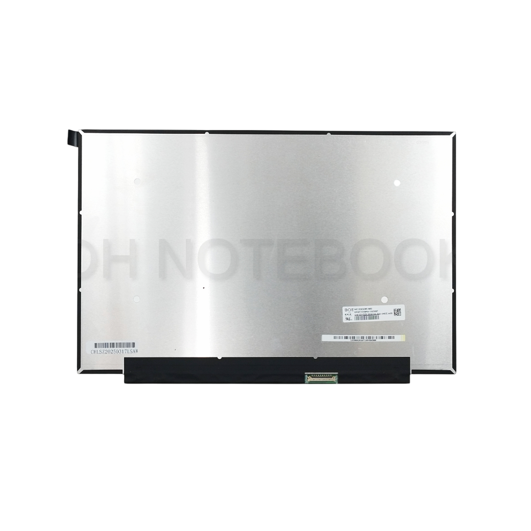 อะไหล่หน้าจอโน้ตบุ๊ก BOE NE133QDM-N60 13.3 นิ้ว 2560x1600 40 พิน สำหรับ Lenovo Yoga Slim 7 Carbon, ThinkBook 13s G2, Dell Inspiron 13 5310, Vostro 13 5310 และรุ่นอื่นๆ