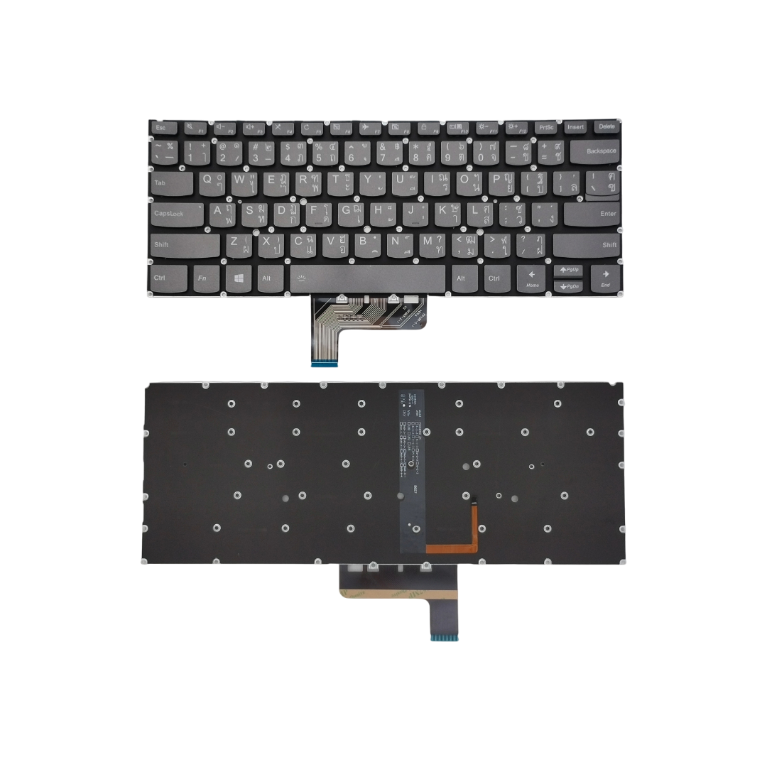 คีย์บอร์ดโน๊ตบุ๊ค Lenovo Yoga 930-13IKB, Yoga 7 Pro-13IKB, C930-13IKB, Yoga C930-13, Flex Pro-13IKB พร้อมไฟแบ็คไลท์