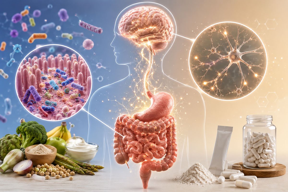 เทรนด์ Gut-Brain Axis คืออะไร? ทำไมแบรนด์อาหารเสริมยุคใหม่ต้องหันมาพัฒนาสูตรดูแลสมองผ่านลำไส้