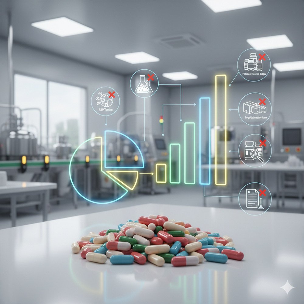 เปิดพิกัด "งบแฝง" ในการผลิตอาหารเสริม ที่มือใหม่มักมองข้าม (ระวังงบบานปลาย!)