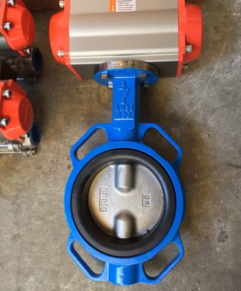 butterfly valve BELVEN ประกอบหัวขับ