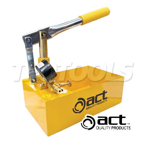 ACT6.3MPA (SY-60) ปั๊มเทสท่อมือโยก 63 KG/CM2 (BAR) 6.3 MPA ปริมาณน้ำ 13 ML/CC ถังจุ 5 ลิตร "ACT"