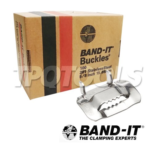 C254 กิ๊ปรัดสแตนเลส 1/2" BANDIT 100 ตัว/กล่อง tpqtools
