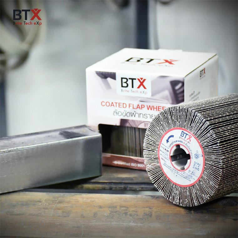 Removing Scratches and Satin Finishes by Coated Flap Wheel Removing Scratches and Satin Finishes by Coated Flap Wheel